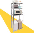 susunnus Stainless Steel Shelf, Kitchen Storage Shelves, Microwave Mini Fridge by susunnus