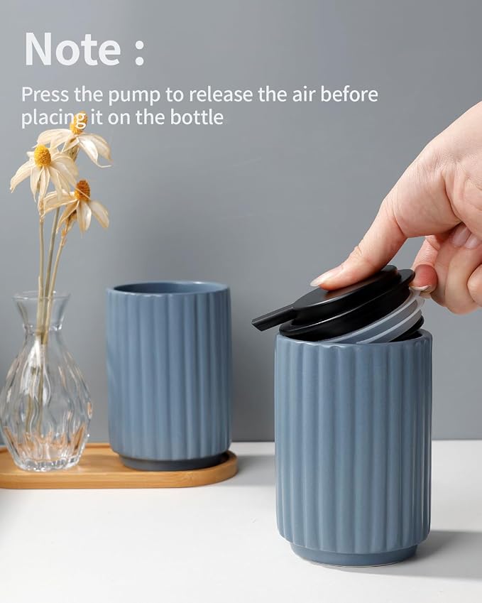 Foaming Soap Dispenser, Ceramic Foam Hand Soap Dispenser - Image 8