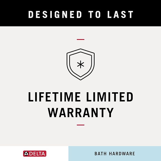 Delta ARV35-DN Arvo Double Towel Hook Bath Hardware Accessory in Brushed Nickel - Image 12