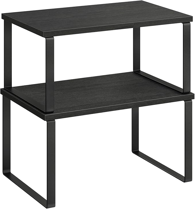 SONGMICS Cabinet Organizer Shelf, Kitchen Storage, Spice Rack, Expandable by SONGMICSbySONGMICSHOME