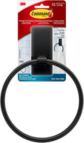 Command Hand Towel Holder Matte Black by Command