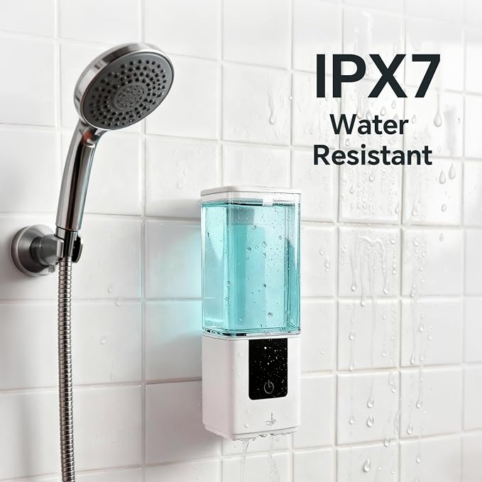 LAOPAO Automatic Soap Dispenser Wall Mount Rechargeable Liquid Soap Pump - Image 5