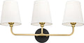 Bathroom Light Fixtures, 3-Light Wall Sconce, Modern Sconces Wall Lighting by Metwet