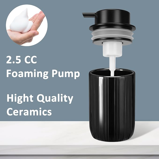Soap Foaming Dispenser Ceramic - Image 4
