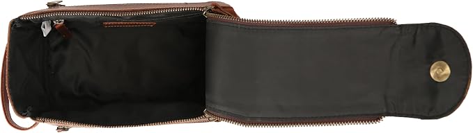 KomalC Premium Buffalo Leather Toiletry Bag - Image 4