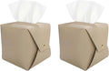 Tissue Box Cover Square, Leather Tissue Holder Organizer by Frayot