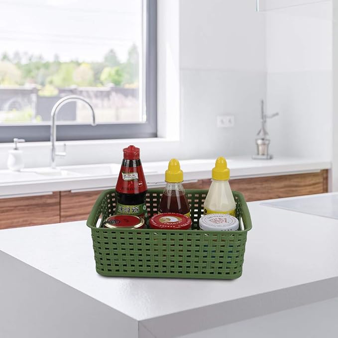 Sandmovie Plastic Weave Storage Baskets - Image 6