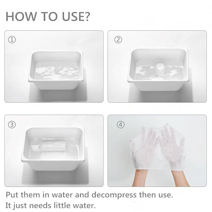 VanFn Disposable Mini Compressed Towel, Pure Cotton Material, Skin-Friendly - Image 5