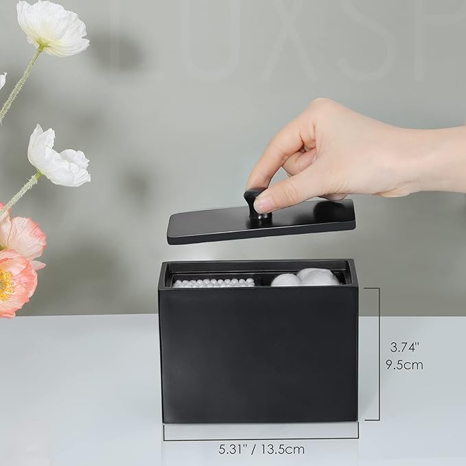Luxspire Cotton Swab Holder, Qtip Holder Dispenser - Image 5