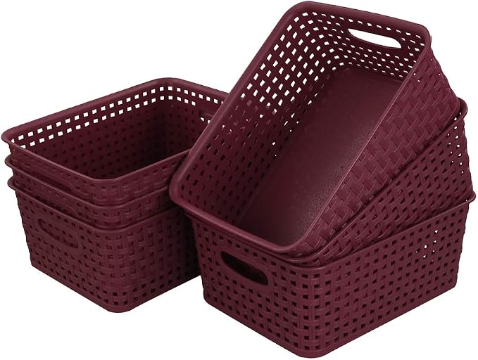 Sandmovie Plastic Weave Storage Baskets - Image 2