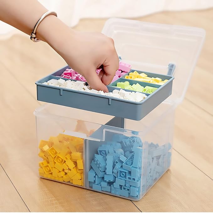 Clear Small Plastic Storage Box - Image 6
