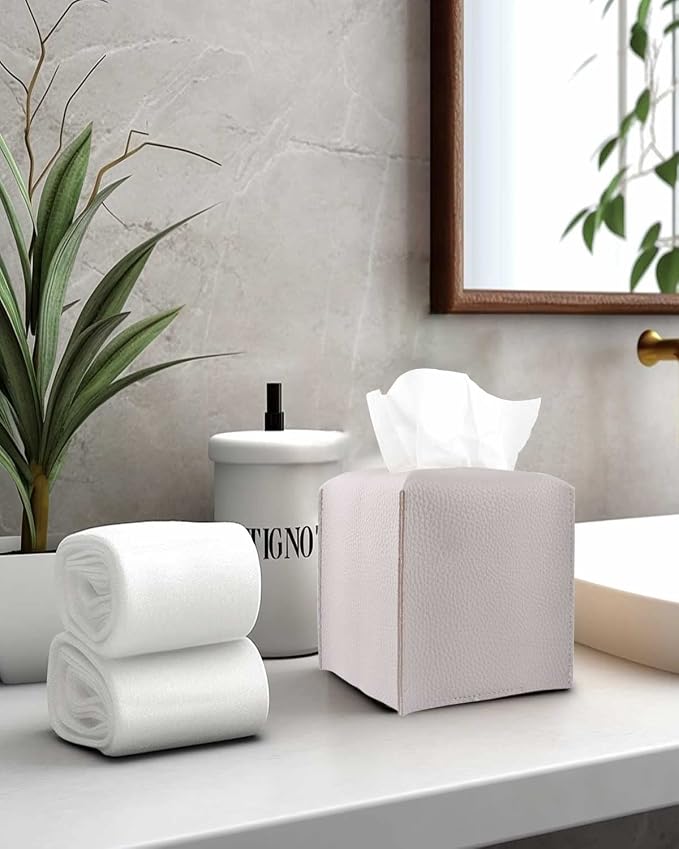 Light Purple Tissue Box Cover Square – - Image 5