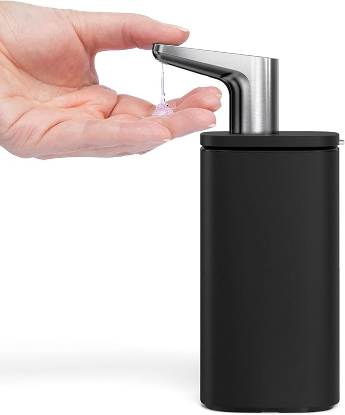 simplehuman 10 oz. Pulse Pump, Liquid Soap Dispenser, Drip Free Hand Soap Pump - Image 2