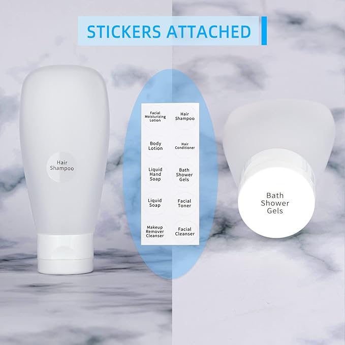 TSA Approved Travel Bottles Set - Image 2