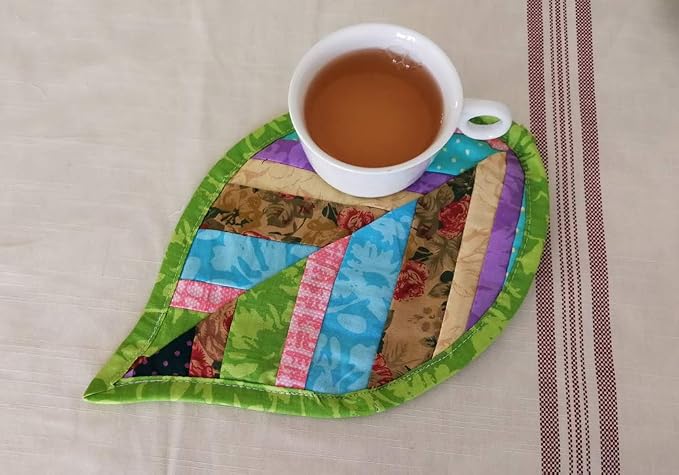 Leaves Pot Holders for Kitchen hot Pads 100% Cotton Set of 2 Heat Resistant for - Image 3
