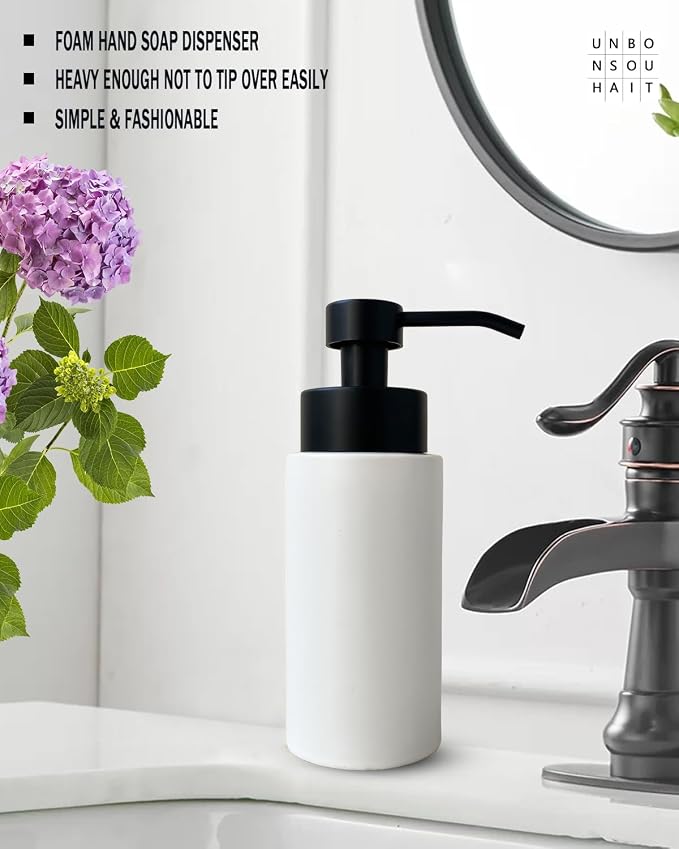 9.5 Oz Foaming Soap Dispenser for Bathroom, Kitchen Foam Soap Dispenser - Image 4
