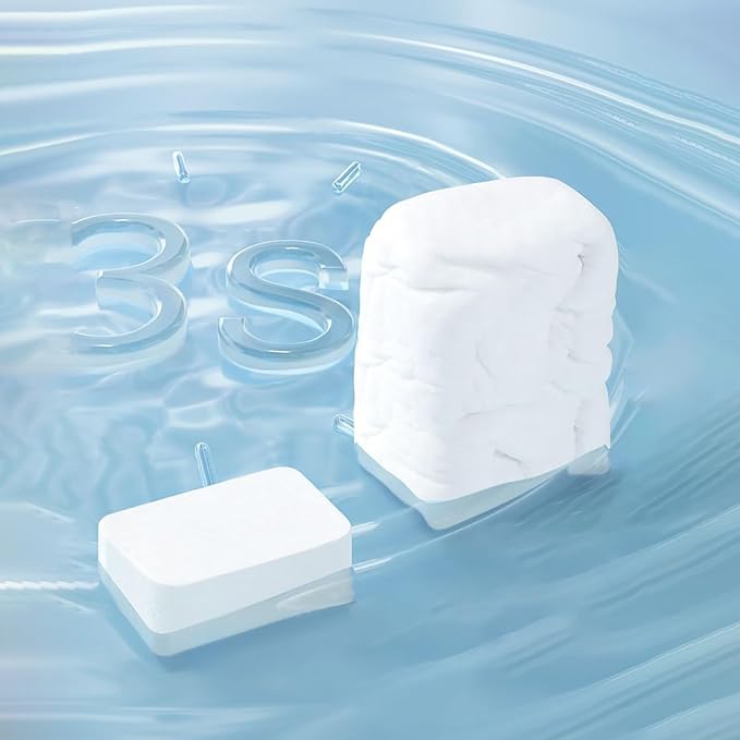 WUWEOT 140 Pack Compressed Towels Tablets, Disposable Face Compressed Towels - Image 6