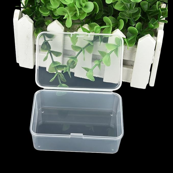20 Pack Rectangular Clear Plastic Storage Containers Box - Image 7