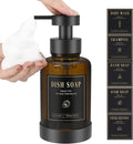 Luxspire Foaming Soap Dispenser, Glass Foam Pump Soap Dispenser, Non-Slip by Luxspire