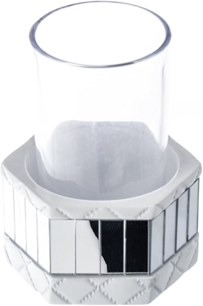 Creative Scents Quilted Mirror Tumbler Cup by CreativeScents