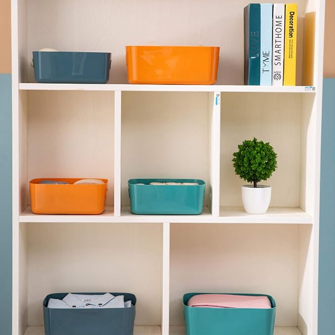 OWill 7 Pcs 2.1 L Plastic Storage Bins and Baskets - Image 8