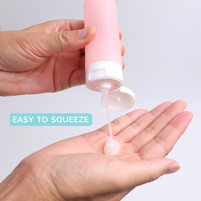 20 Pack Travel Bottles Set for Toiletries TSA Approved, Leak Proof Travel Size - Image 4