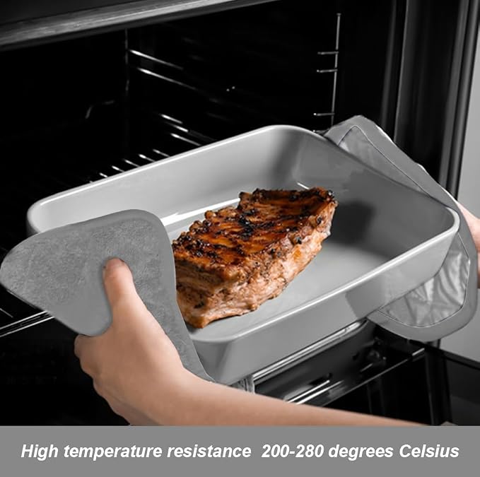 meioro 4-Pack Pot Holders for Kitchen High Heat Resistant Potholder, 100% - Image 2