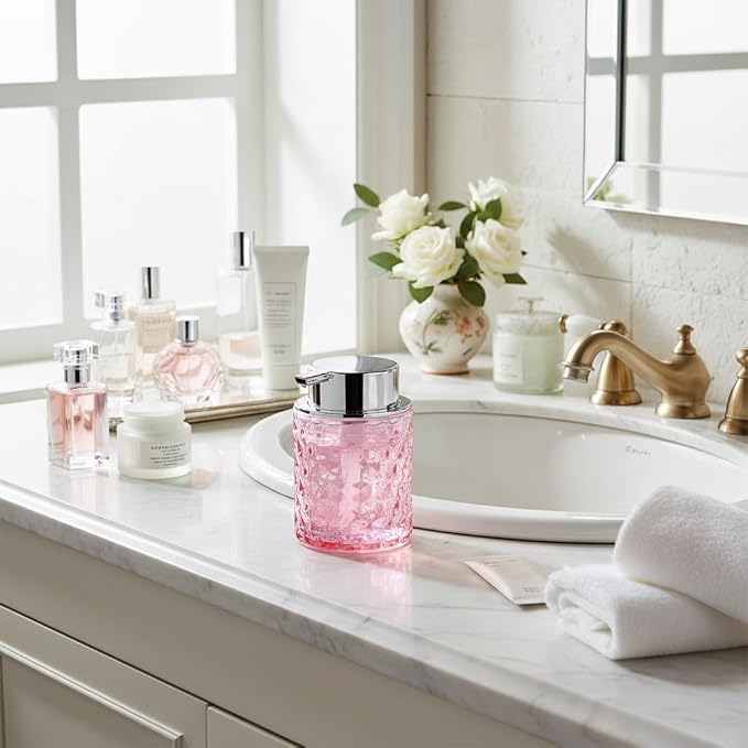 10 Oz Glass Hand Soap Dispenser - Image 8
