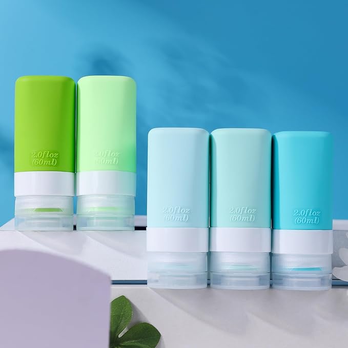 INSFIT Travel Bottles for Toiletries, TSA Approved 2oz Travel Size Toiletries - Image 6