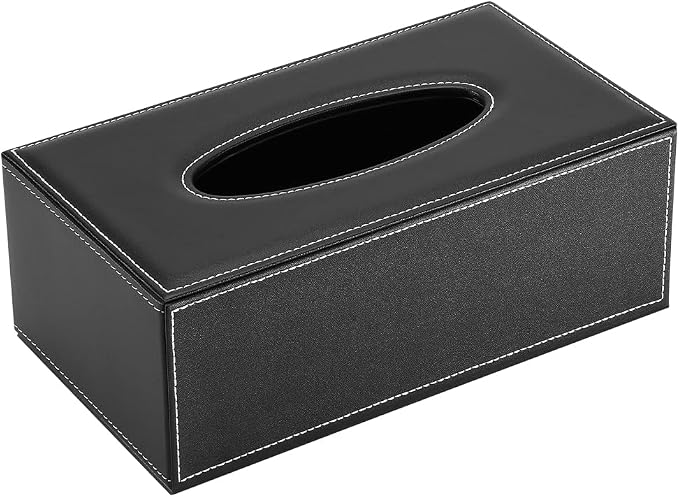 KINGFOM Rectangular PU Leather Tissue Box Cover - Image 3