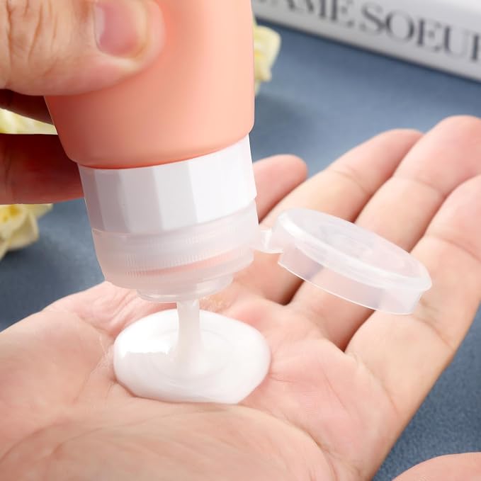 Gemice Travel Bottles for Toiletries, Tsa Approved, Travel Size Containers - Image 4