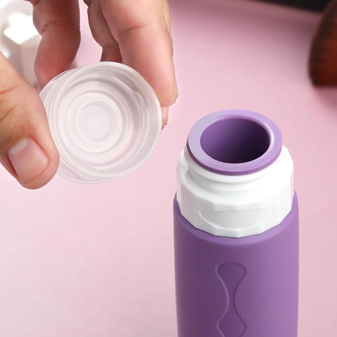 Gemice Travel Bottles for Toiletries, Tsa Approved, Travel Size Containers - Image 9