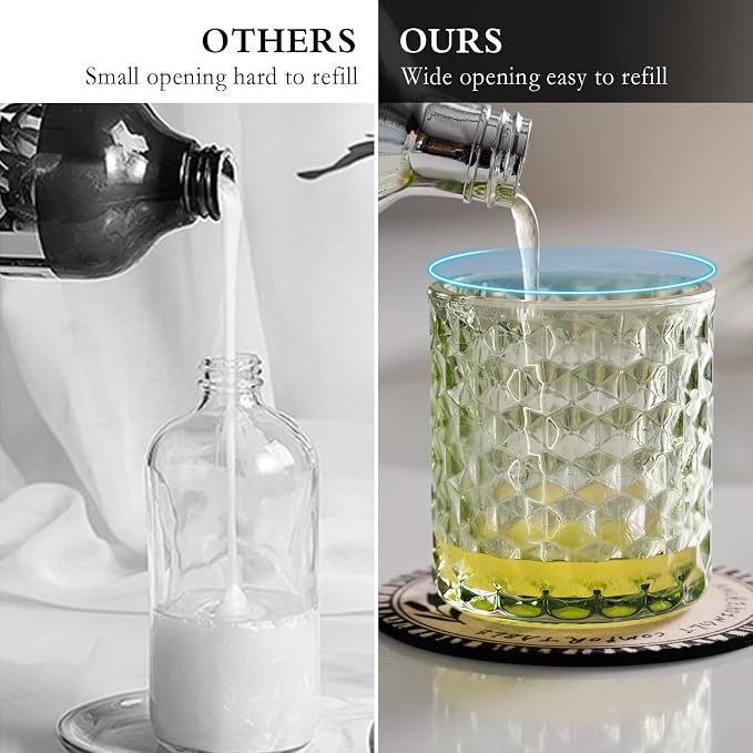Hand Soap Dispenser Glass, Refillable Liquid Dispenser - Image 3