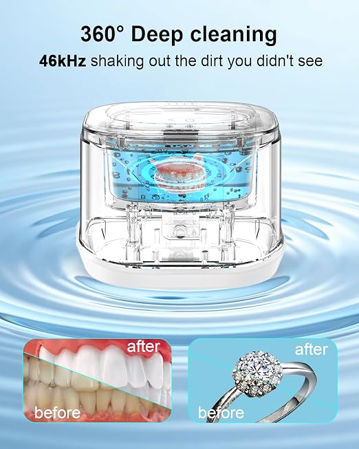 BCOM Ultrasonic Retainer Cleaner, Retainer Cleaner Machine 46kHz, Professional - Image 3