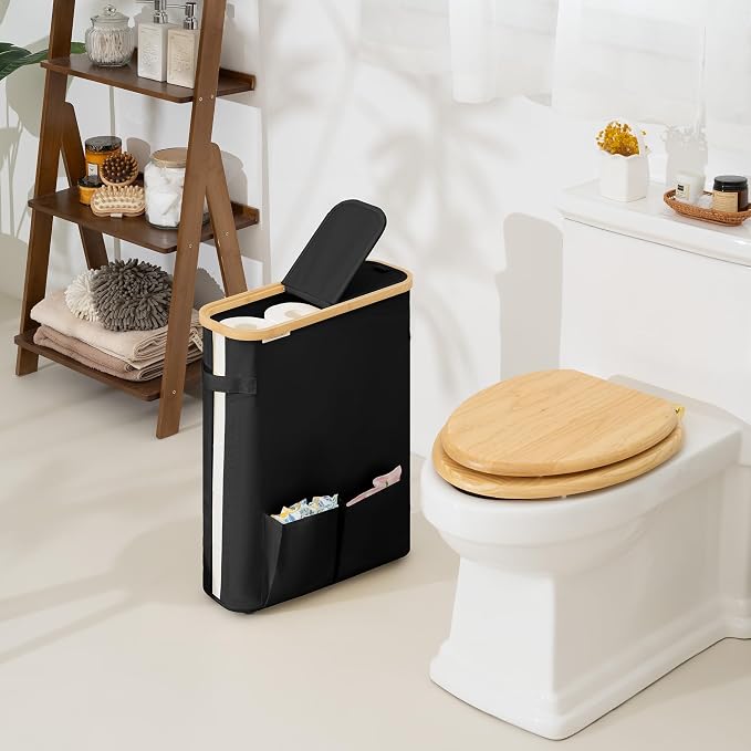 StorageWorks Toilet Paper Storage Baskets - Image 2