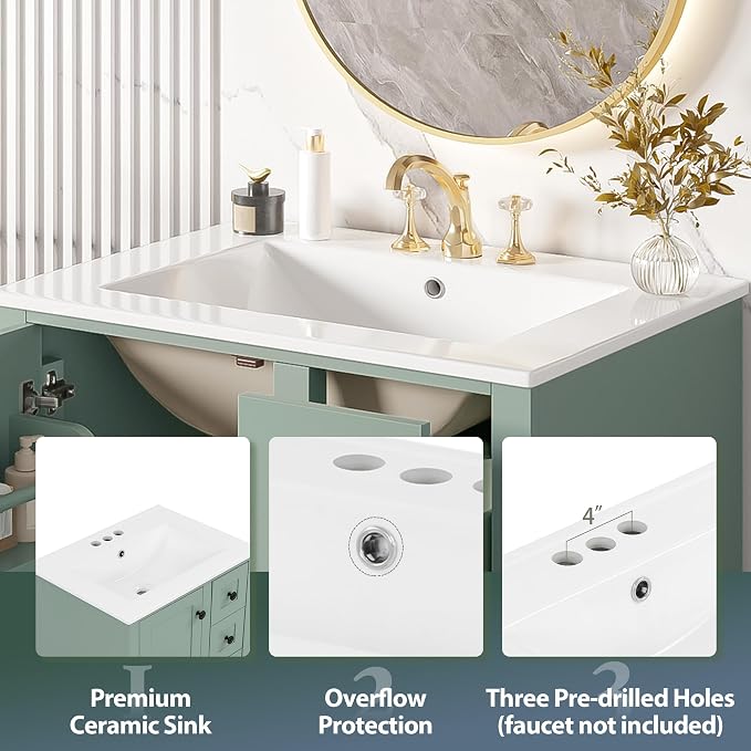 Bellemave 24" Bathroom Vanity - Image 5