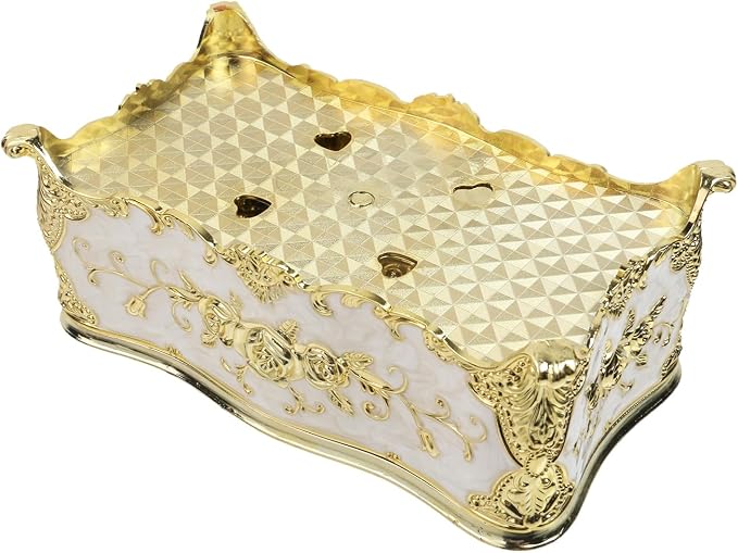 Geesatis Tissue Box Cover Tissue Box Holder Facial Tissue Paper Organizer - Image 4