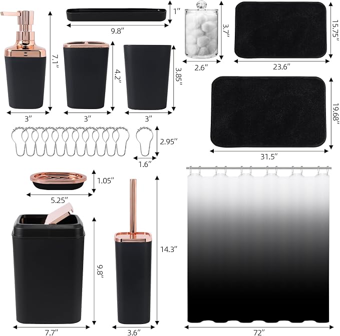 Bathroom Accessory Set–Bathroom Set - Image 7