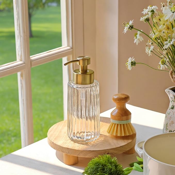 JASAI 16Oz Glass Foaming Soap Dispenser - Image 4