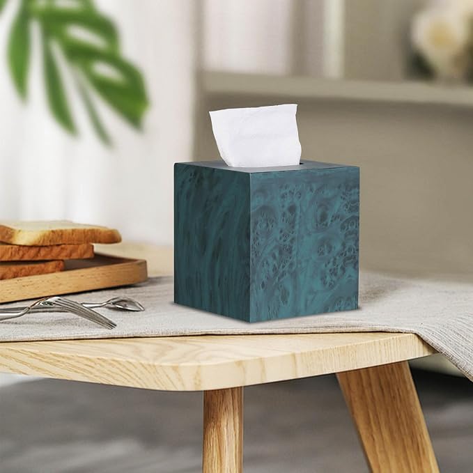 Metal Square Tissue Box lid, Modern Facial Tissue Holder - Image 7