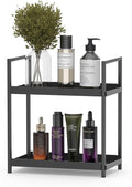 Bathroom Organizer Countertop, 2 Tier Counter Storage Shelf by Oasiteege