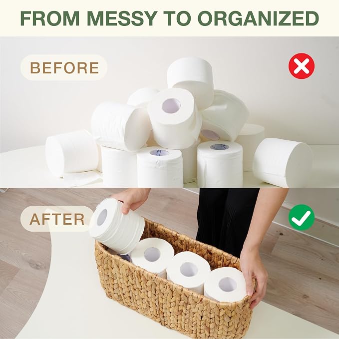 Toilet Paper Storage Basket, Toilet Paper Holder - Image 4