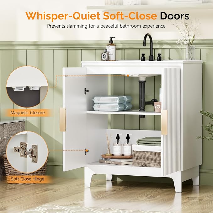VINGLI 30 Inch Bathroom Vanity - Image 7