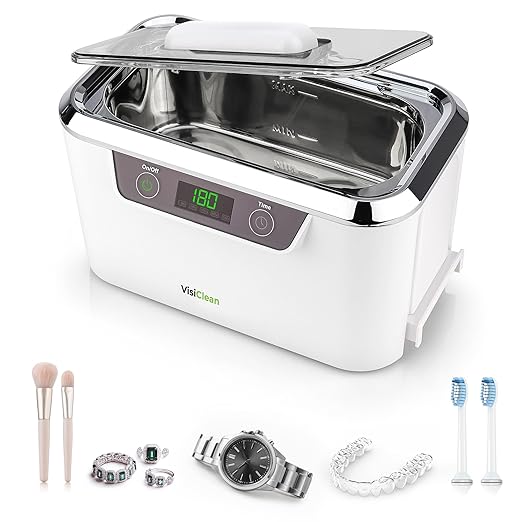 Ultrasonic Cleaner, Professional Ultrasonic Jewelry Cleaner by VisiClean