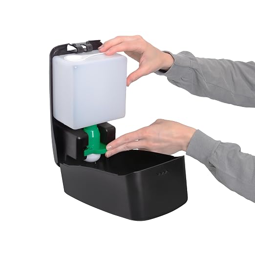 San Jamar Timeless Manual Foam Soap Dispenser, Universal Bulk Soap Compatible - Image 3