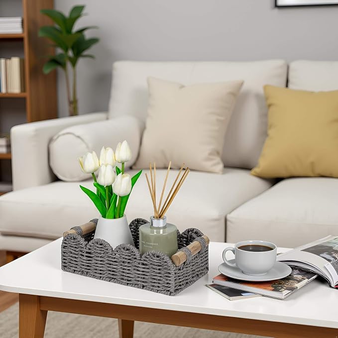 CubesLand Scalloped Edge Decor Baskets - Image 4
