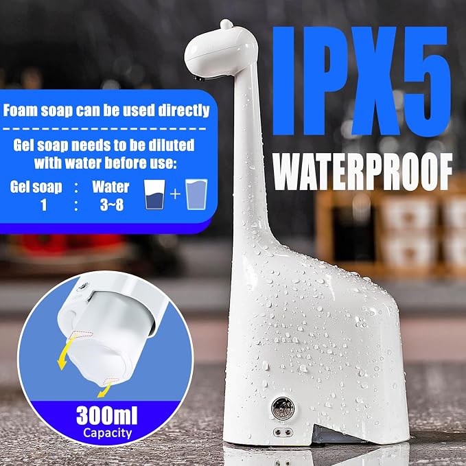 Automatic Foaming Soap Dispenser, 10oz/300ml Touchless Smart Dispenser - Image 7