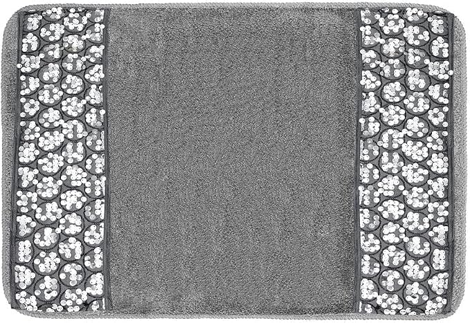 Zahari Home Sinatra Modern Bathroom Rug Classic Luxury Bath Rug Contemporary by ZahariHome
