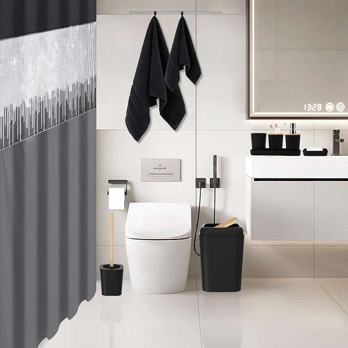 Black Bathroom Accessories - Image 2