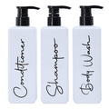 Spa-Inspired Refillable Shampoo and Conditioner Bottles by TwoP+Brands